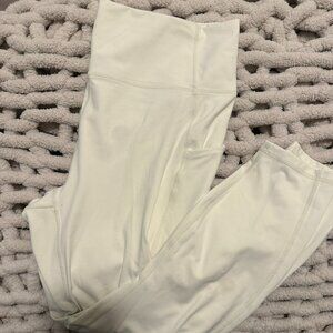 Fabletics Oasis Butter Yellow 7/8 Leggings size L